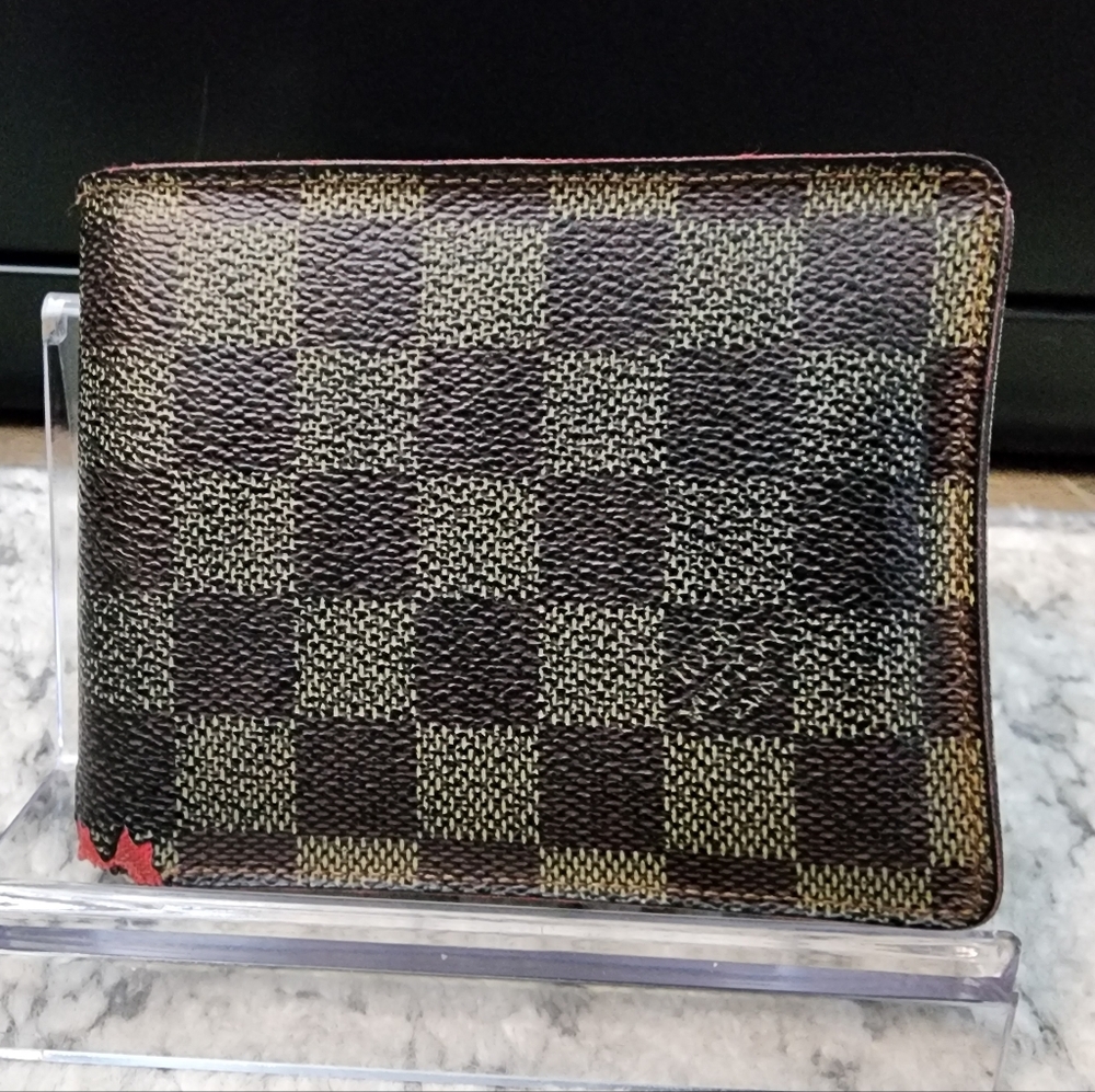 Louis Vuitton PROJECT Damier Ebene Bifold Wallet